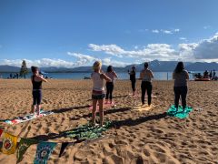 Sunset Sun Salutations