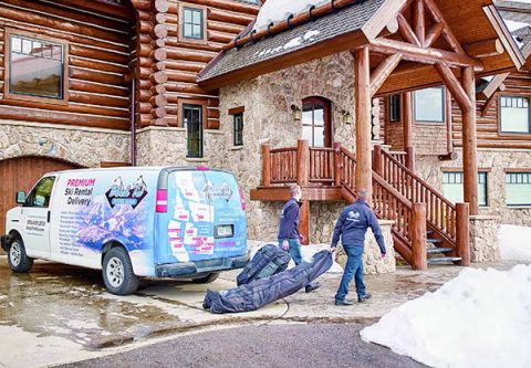 Black Tie Ski Rental Delivery, Don't Wait in Line for Winter Rentals